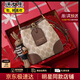 CRTNZO KROEZ輕奢包包女包2025年新款水桶包女士斜挎包生日七夕情人節禮物實(shí)用 卡其色-紅色禮盒裝送女友老婆