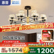 惠普輕奢led客廳大燈水晶吊燈全光譜護(hù)眼中山燈具現(xiàn)代北歐吊燈包安裝