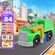 汪汪隊立大功（PAW PATROL）汪汪隊巡邏車(chē)兒童3-6歲玩具回收垃圾車(chē)環(huán)衛車(chē)玩具男女孩生日禮物
