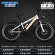 永久兒童自行車(chē)6-7-12歲學(xué)生中大童山地車(chē)變速減震碟剎男女孩單賽車(chē) 輻條-白橙【內走線(xiàn)/鋁輪轂】 22寸7速【適合140-160cm】
