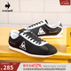 樂(lè )卡克（Le coq sportif）【蒙貝利爾】法國公雞男女春秋輕便透氣運動(dòng)休閑鞋 黑色 42