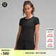 lululemon丨Swiftly Tech 女士運動(dòng)短袖 T 恤 2.0 *Race LW3DZBS 黑/黑 M /8