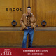 ERDOS【劉雯同款】直筒闊腿褲修身百搭復(fù)古可水洗女牛仔褲 經(jīng)典藍(lán) 175/76A/XL