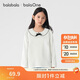 巴拉巴拉balaone女童長(cháng)袖t恤兒童2025秋甜美娃娃領(lǐng)內搭上衣萌208325100001