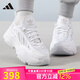 阿迪達斯 （adidas）三葉草女鞋 秋季新款時(shí)尚運動(dòng)鞋厚底顯高老爹鞋低幫耐磨休閑鞋 IG6047/白色 Ozgaia 38
