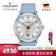 榮漢斯junghans/榮漢斯德國手表駕馭者自動(dòng)機械皮帶男表027/4716.00 027/4718.00