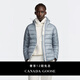 加拿大鵝（Canada Goose）Cypress女士白標(biāo)羽絨連帽衫休閑外套大鵝羽絨服 2242WW 1755 超氧淺藍(lán) S