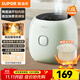 蘇泊爾（SUPOR）電飯煲 家用1.6L小型電飯鍋 陶瓷油厚釜內膽迷你電飯煲1-2人用不沾內膽煮飯鍋煮粥鍋 五大常用功能 【七段聰明火】煮粥煮飯不溢鍋 1.6L