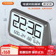 Timess電波自動(dòng)對(duì)時(shí)超大屏智能溫濕度鬧鐘兒童學(xué)生專用起床神器背光貪睡時(shí)鐘大音量床頭鐘開學(xué)季禮物22cm