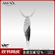AWNL【鄭鈞歌王之王同款】守護(hù)神熾天使之翼項(xiàng)鏈男吊墜送男友生日禮物 項(xiàng)鏈密宗鏈款 55CM