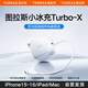 圖拉斯小冰充Turbo-X【官 方 正 品】45W蘋果16/17充電器iPhone16Promax氮化鎵15Pro套裝適配原裝線2米