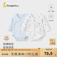 童泰嬰兒連體衣新生兒衣服純棉寶寶包屁衣春秋家居內(nèi)衣爬服哈衣2件裝 藍(lán)色小熊【偏開四季款】 59cm