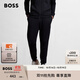 BOSS博斯男士棉質(zhì)混紡休閑薄款運動(dòng)衛褲 001-黑色 M