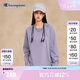 Champion冠軍長袖T恤女2025秋季新款插肩袖純色休閑打底衫基礎(chǔ)款 薰衣草 M
