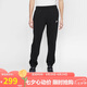 耐克（NIKE）男運動褲 冬季針織加絨束腳休閑褲 溫暖舒適 BV2738-010 黑 M