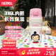 膳魔師（THERMOS）保溫杯男女不銹鋼便攜家用水杯車載大容量露營TSK2系列 彩色微笑（白色） 500ml