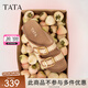 他她（TATA）女鞋勃肯拖2025秋季新款外穿拖鞋涼鞋女 香草可露麗 38