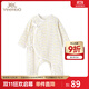 英氏（YEEHOO）新生兒衣服嬰兒衣服嬰兒連體衣0-3個(gè)月連體衣嬰兒服