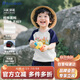 巴帝巴帝夏季嬰幼兒童純棉t恤短褲套裝男女童寶寶套裝 寶藍 吉他獅子 130