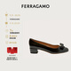 菲拉格慕（Ferragamo）女士Vara蝴蝶結高跟鞋 0591963_1D _ 75 七夕禮物送女友
