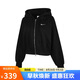 耐克(NIKE)女春秋連帽夾克外套 休閑運(yùn)動(dòng)  HJ0941-010黑色 L