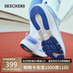 斯凱奇（Skechers）女鞋無憂跑鞋夏季緩震跑步鞋網(wǎng)面透氣舒適運(yùn)動(dòng)鞋戶外健步鞋172086