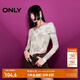 ONLY秋季時(shí)尚百搭修身不對稱(chēng)領(lǐng)口短款T恤女|12430 C00 浮巖灰色 S (160) 80A