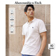 ABERCROMBIE & FITCH【經(jīng)典小麋鹿】男裝25夏季新款通勤POLO衫短袖T恤KI124-5182 白色 S (175/92A)