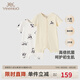 英氏（YEEHOO）嬰兒衣服5A抑菌寶寶新生兒連體衣哈衣夏季柔軟（2件裝）