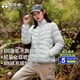 拓路者雪狐鵝絨服男立領(lǐng)排骨羽絨服秋冬季外套保暖沖鋒衣內(nèi)膽女戶外防風(fēng) 淺灰色-女 M