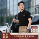 比華利保羅Beverly Hills Polo2025夏季新款男士休閑短袖polo衫 黑色 L