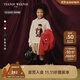 Teenie Weenie Kids小熊童裝25年新款秋冬男女童經(jīng)典純棉套頭毛衣 米白色 女熊 160 cm