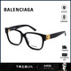 巴黎世家BALENCIAGA眼鏡框女黑色經(jīng)典板材方框近視鏡架男 送愛(ài)人BB0104O BB0104O-001