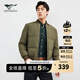 七匹狼羽絨服男裝外套男士立領(lǐng)保暖羽絨服衣服男冬裝 203(軍綠)-1D1C70108534 XL 175/92A