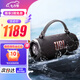 JBL CHARGE6 音樂沖擊波六代 便攜式藍(lán)牙音箱+低音炮 AI音效增強(qiáng) 戶外防塵防水 桌面音響 CHARGE6-深空黑[重磅升級(jí)]