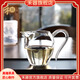 禾器·斑斕翊口茶海玻璃公道杯加厚耐高溫分茶器耐熱勻杯大小號禾器大號茶具 小翊口-透明色-301ml