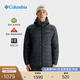 Columbia哥倫比亞男女無(wú)縫熱壓銀點(diǎn)拒水650蓬鴨絨保暖羽絨服WE6610 010亞太修身版型 黑色 M (175/96A)