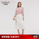 歌莉婭大方得體穿搭兩件套女2025新款夏日絕美裙子套裝1E4LAB0A0 11R淺粉 XS