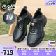 金利來（goldlion）男鞋夏季新品沖孔涼鞋運(yùn)動鞋緩震舒適休閑鞋G559520193AAD黑色41