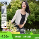 歐莎（OSA）【夏日繽紛】短款冰絲披肩空調衫女2025夏季新款輕薄針織開(kāi)衫 白色 L
