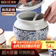 拜杰豬油罐陶瓷油罐耐高溫鹽罐調(diào)味罐油辣椒罐家用帶蓋裝葷油儲(chǔ)油罐