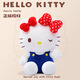 Hello Kitty三麗鷗毛絨玩具公仔布娃娃抱枕生日禮物 8寸坐姿KT-蝴蝶結款深藍