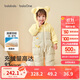 巴拉巴拉童裝嬰兒羽絨服連體衣2025寶寶冬裝加厚哈衣爬服萌趣208425120214