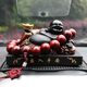 彌勒佛汽車(chē)擺件車(chē)載中控臺車(chē)飾品平安車(chē)上裝飾品佛像 出入平安+酸枝佛珠