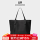 UR包包女包2025新款手提單肩托特包時(shí)尚大容量牛津布書(shū)包大學(xué)生休閑 黑色（通勤百搭高級感時(shí)尚）
