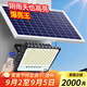 博朗爾太陽能戶外照明燈庭院燈新農(nóng)村家用室外路燈防水LED投光燈景觀燈