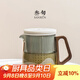 叁旬無(wú)爭玻璃茶壺高檔家用防燙大容量單壺陶瓷茶具茶水分離懶人泡茶壺 無(wú)爭茶壺_幾何【禪風(fēng)白】 400ml