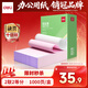 得力（deli）【缺頁(yè)十倍賠】二聯(lián)二等分針式打印紙 可撕邊打印紙 彩色(白紅)出庫送貨單1000頁(yè)/箱KR241-2-1/2CS