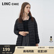 金羽杰秋冬季立領(lǐng)輕薄羽絨服女中長(cháng)款修身顯瘦輕暖羽絨服Y22802397