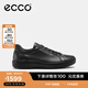 愛步（ECCO）板鞋男 25年新款輕便軟底平底鞋休閑鞋男 柔酷7號470824 黑色47082451052 41